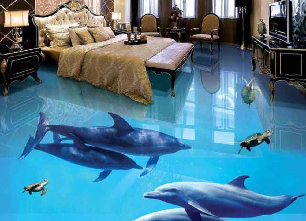 Metallic and 3D Epoxy Flooring